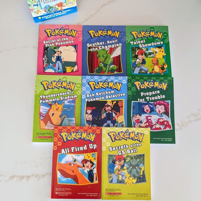 Pokemon Classic Adventure Collection Box Set (8 Books)