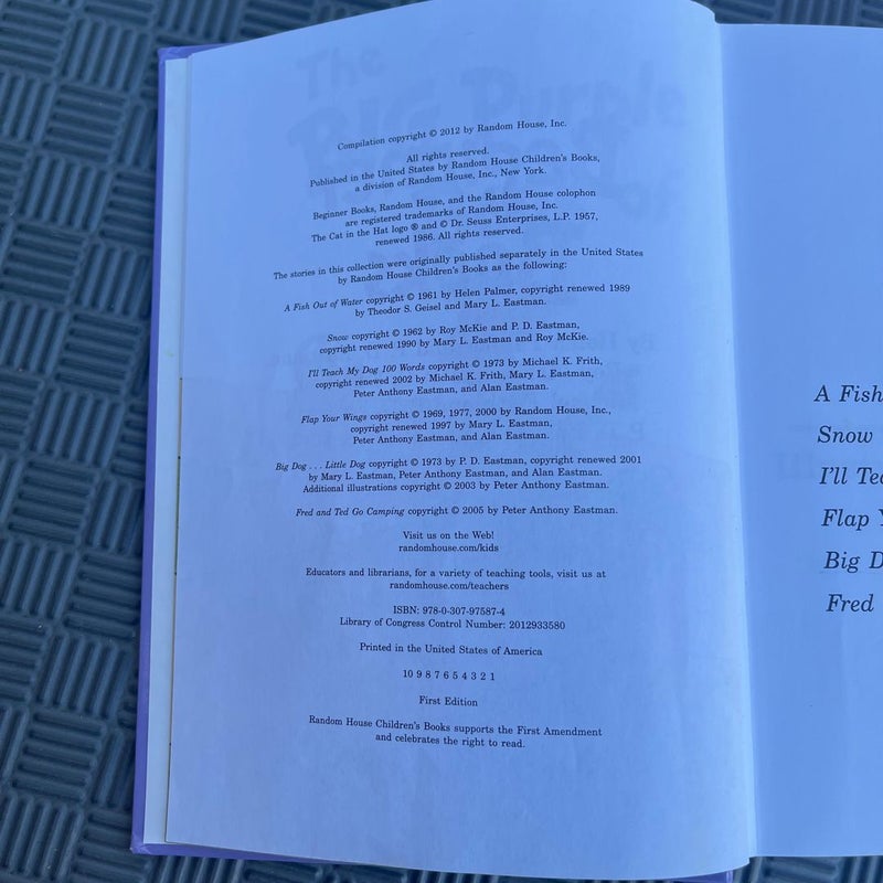 The Big Purple Book of Beginner Books