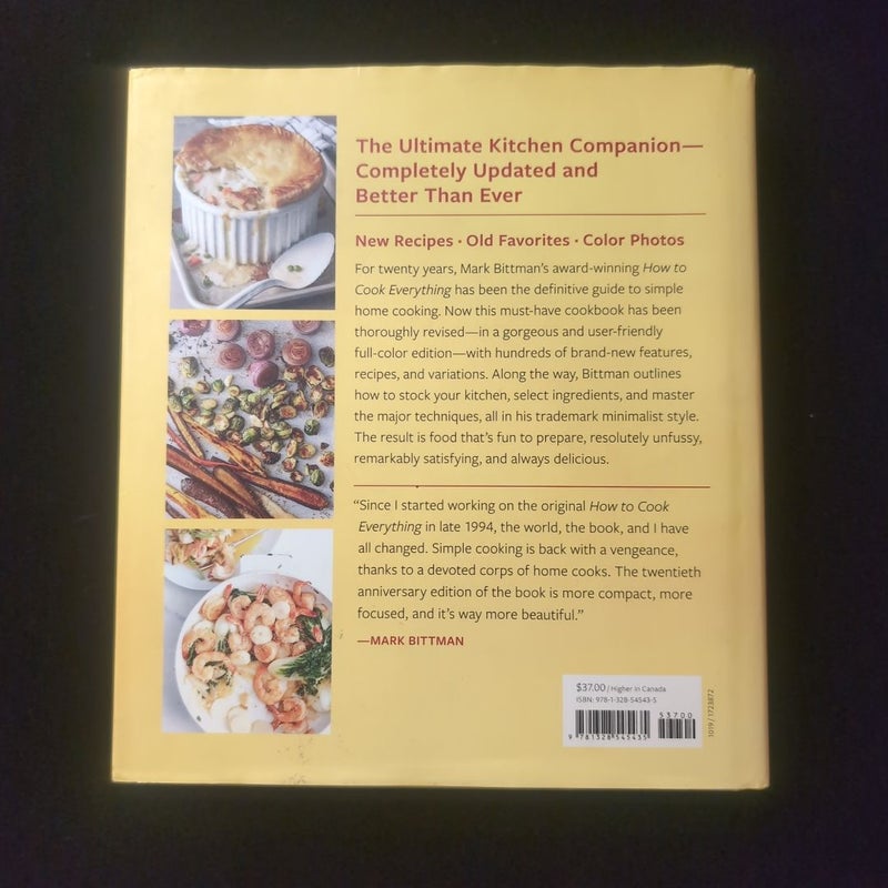 How to Cook Everything--Completely Revised Twentieth Anniversary Edition