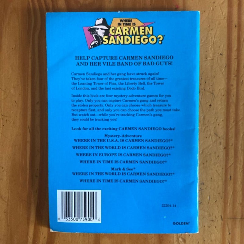 Where in Time Is Carmen Sandiego?