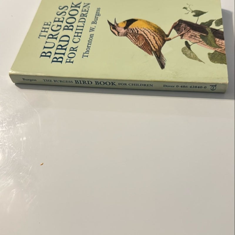 The Burgess Bird Book for Children