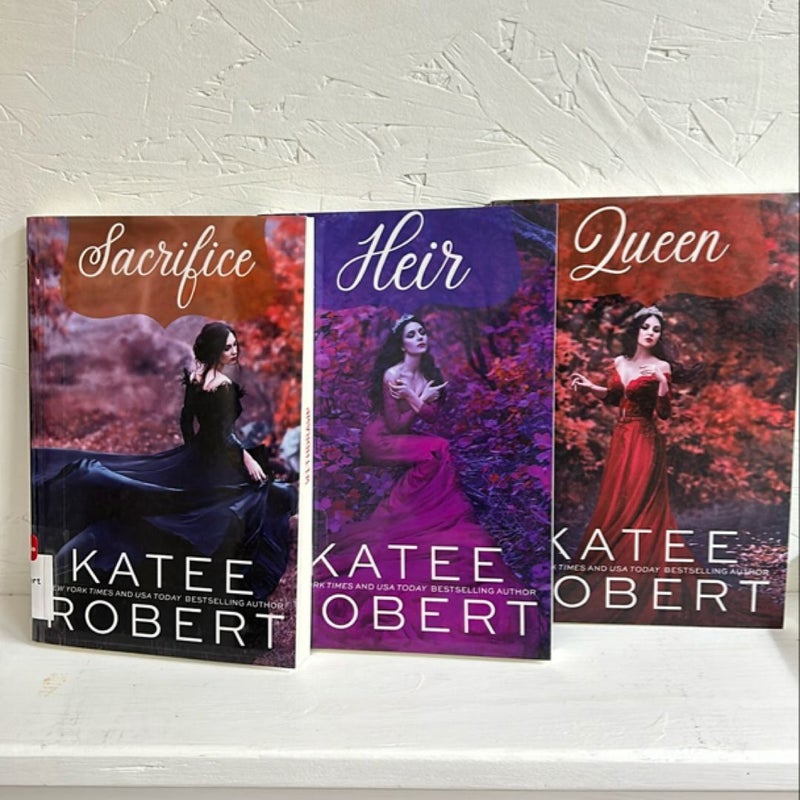 Sacrifice, Heir, and Queen set