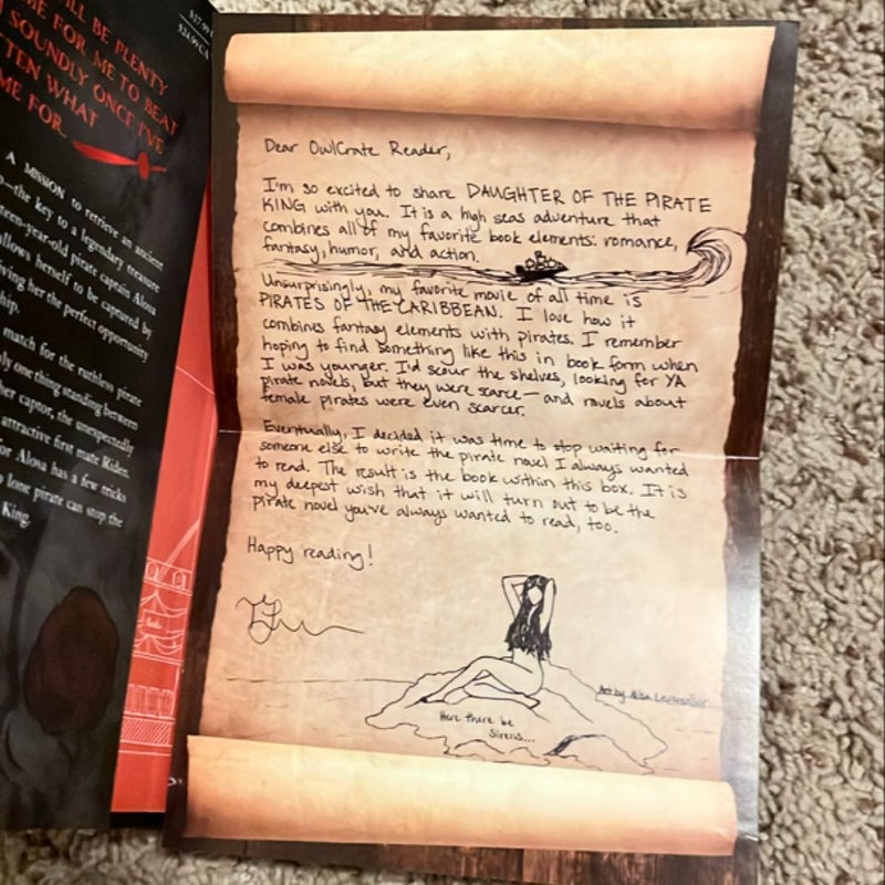 Daughter of the Pirate King (SIGNED Owlcrate edition with author letter)