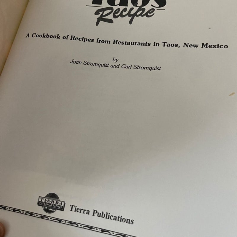 Taos Recipe