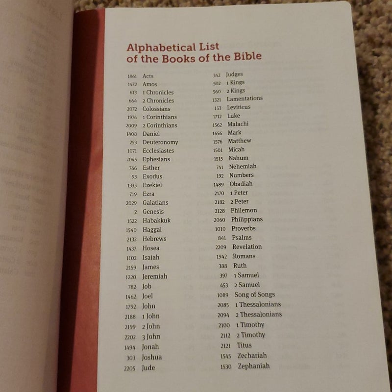 NIV Life Application Study Bible Red Letter Edition [Brown]
