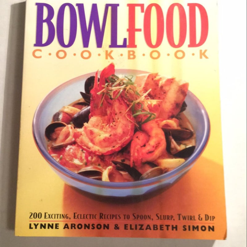 BowlFood Cookbook