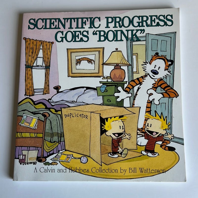 Scientific Progress Goes Boink