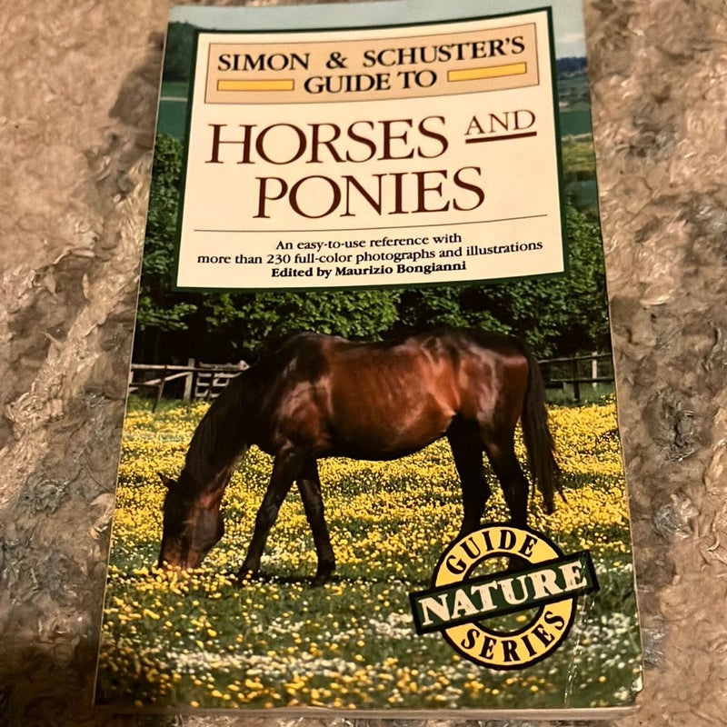 Simon and Schuster's Guide to Horses and Ponies