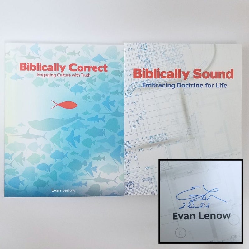 Biblically Correct & Biblically Sound FIRST EDITION SIGNED BY THE AUTHOR