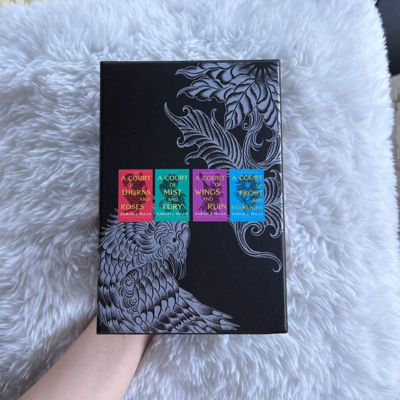 ACOTAR Series: A Court of Thorns and Roses + A Court of Mist and Fury + A Court of Wings and Ruin + A Court of Frost and Starlight + A Court of Silver Flames