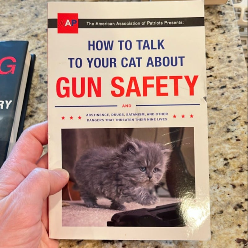 How to Talk to Your Cat about Gun Safety