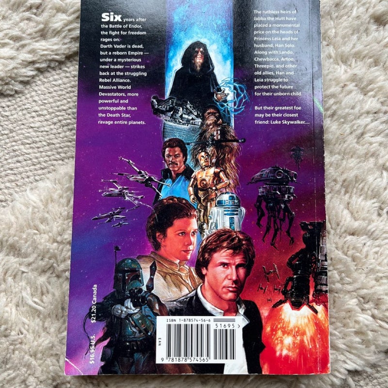 First Edition Star Wars Dark Empire Graphic Novel 1993 Paperback