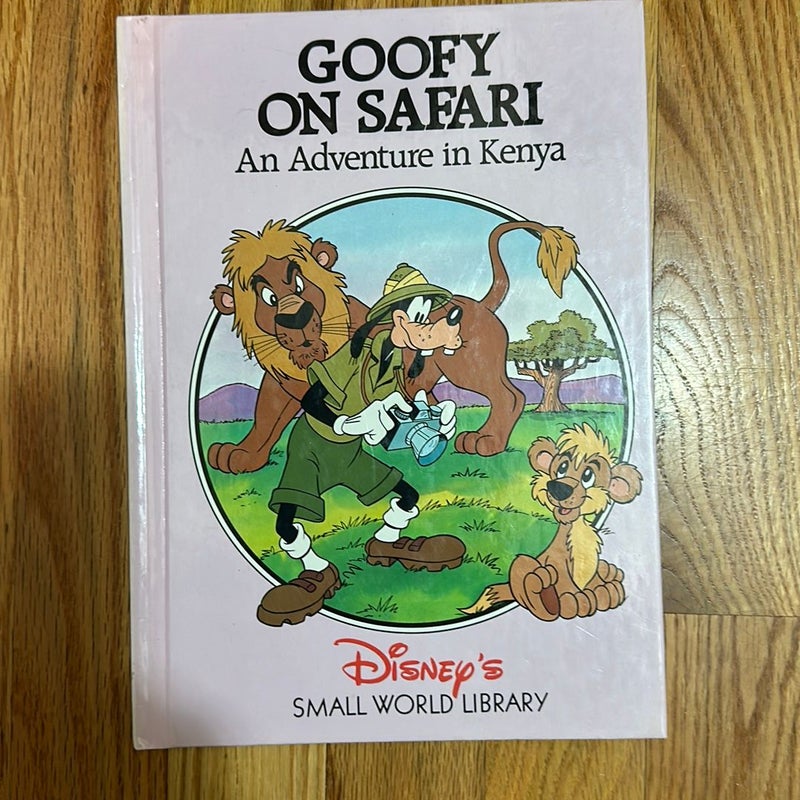 Goofy on Safari