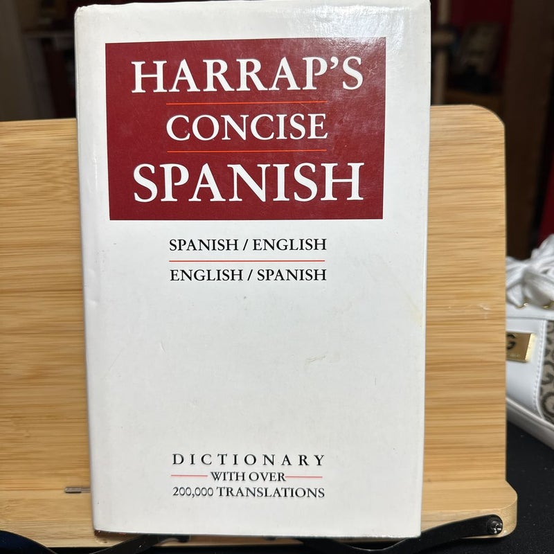 Harrap's Concise Spanish Dictionary 