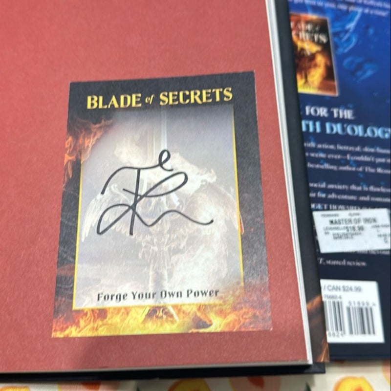 Blade of Secrets & Master of Iron