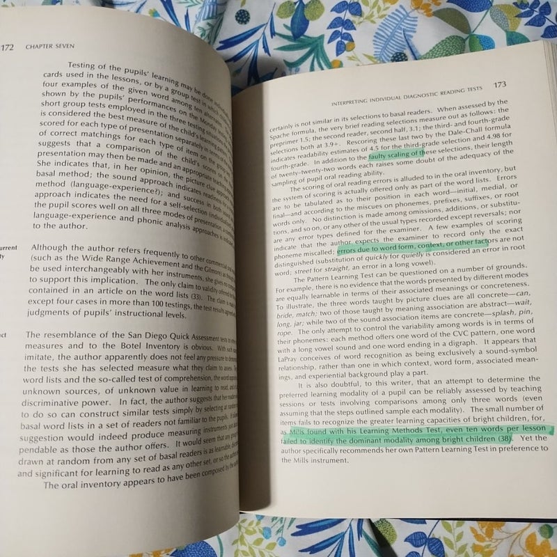 Diagnosing and Correcting Reading Disabilities