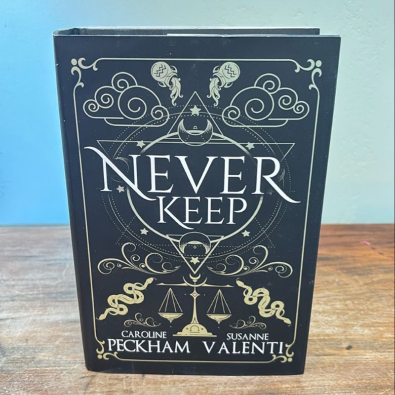 Never Keep (Book 1 in the Sins of the Zodiac Series)