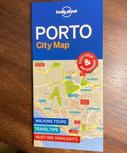 Lonely Planet Porto City Map 1