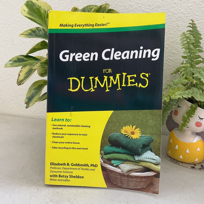 Green Cleaning for Dummies