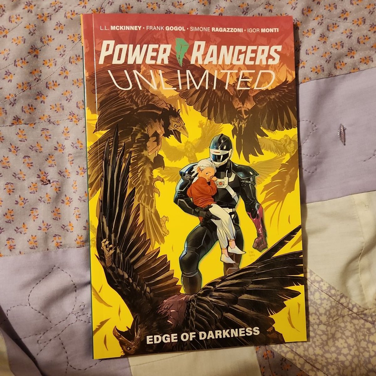 Power Rangers Unlimited: Edge of Darkness by L. L. McKinney, Frank Gogol
