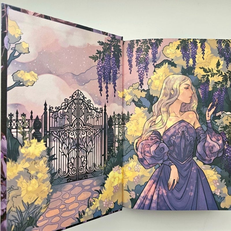 NEW Wisteria SIGNED by Adalyn Grace Fairyloot Special Edition Belladonna Series