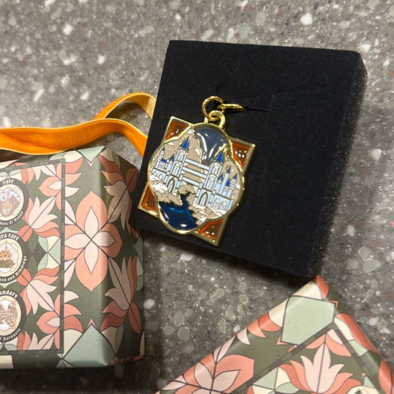 Lady of darkness RARE literary leadlight bookmark