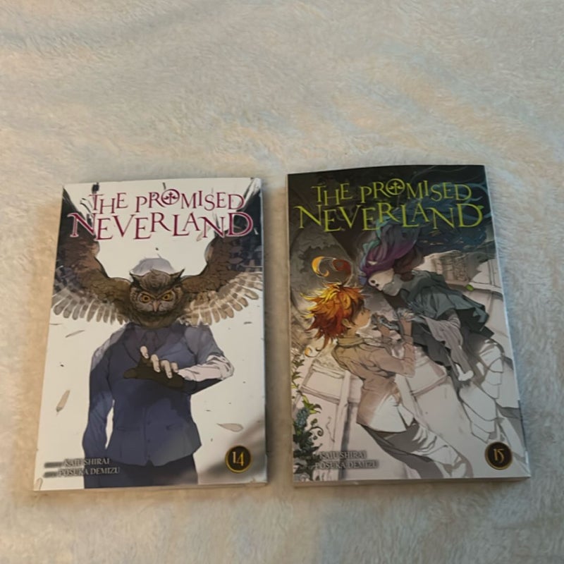 The Promised Neverland, Vol. 14 , 15 MANGA LOT