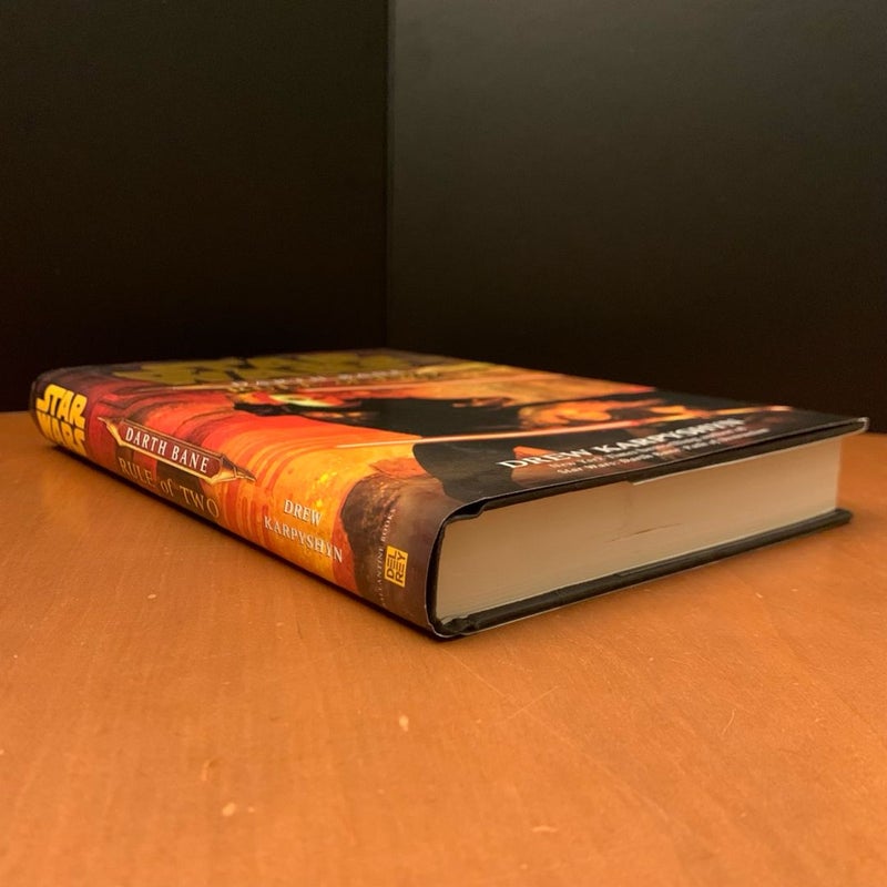 Star Wars: Complete Darth Bane Trilogy: Path of Destruction, Rule of Two, Dynasty of Evil. All First Edition First Printing