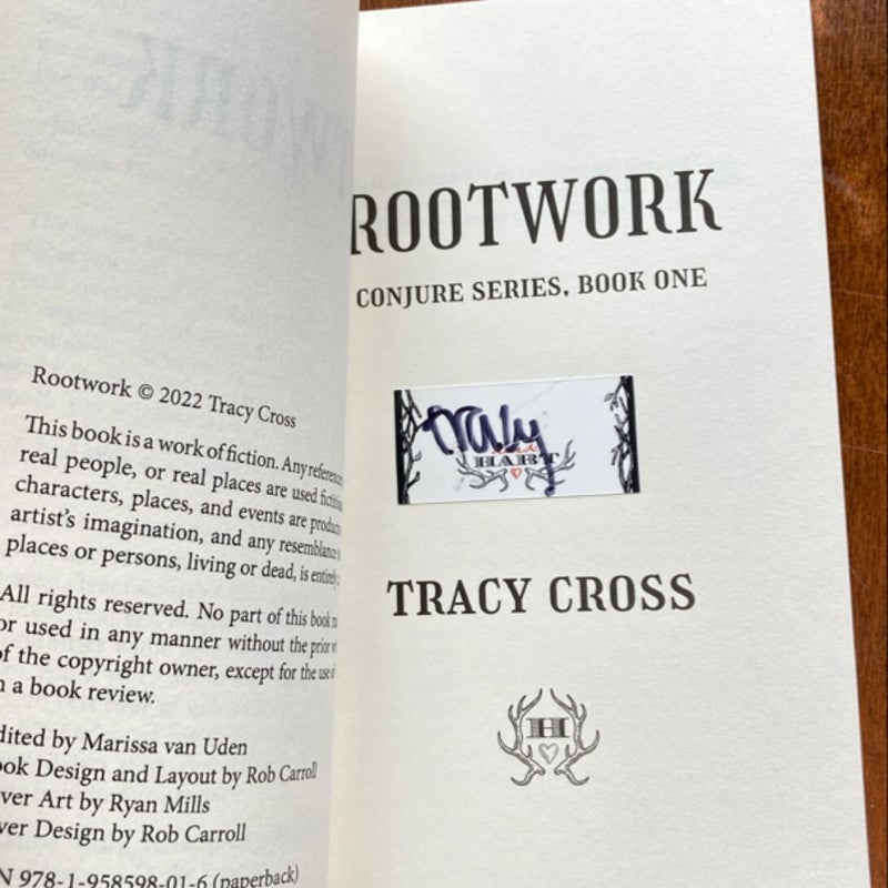 Rootwork w/SIGNED bookplate