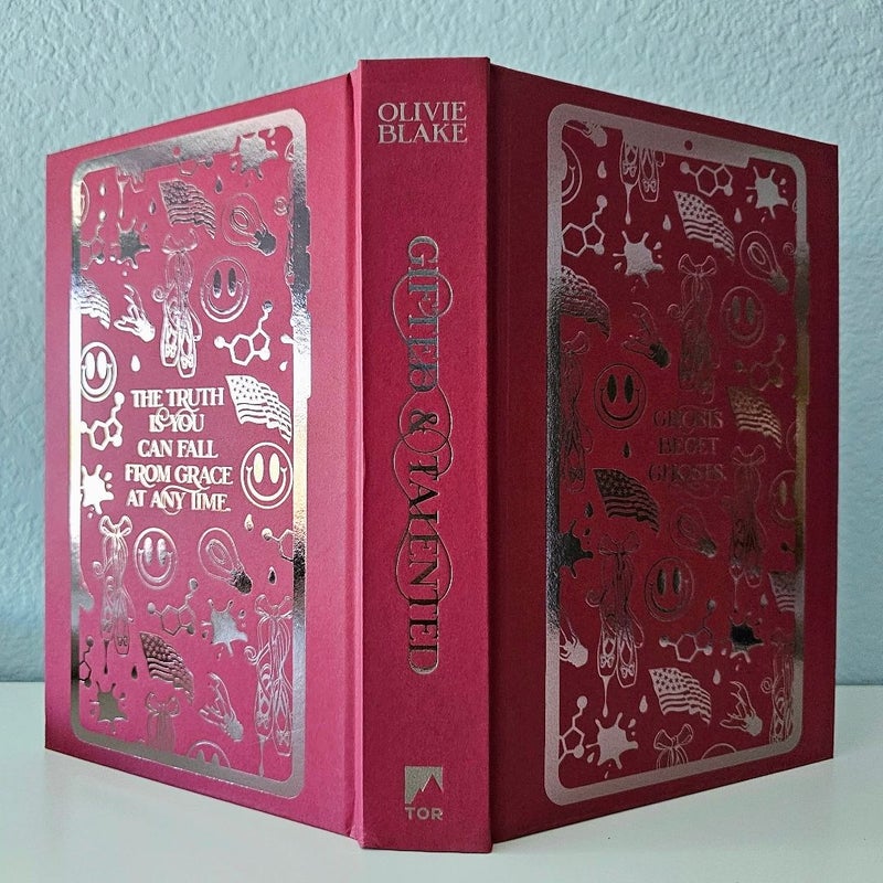 NEW Gifted and Talented SIGNED by Olivie Blake Owlcrate First Edition