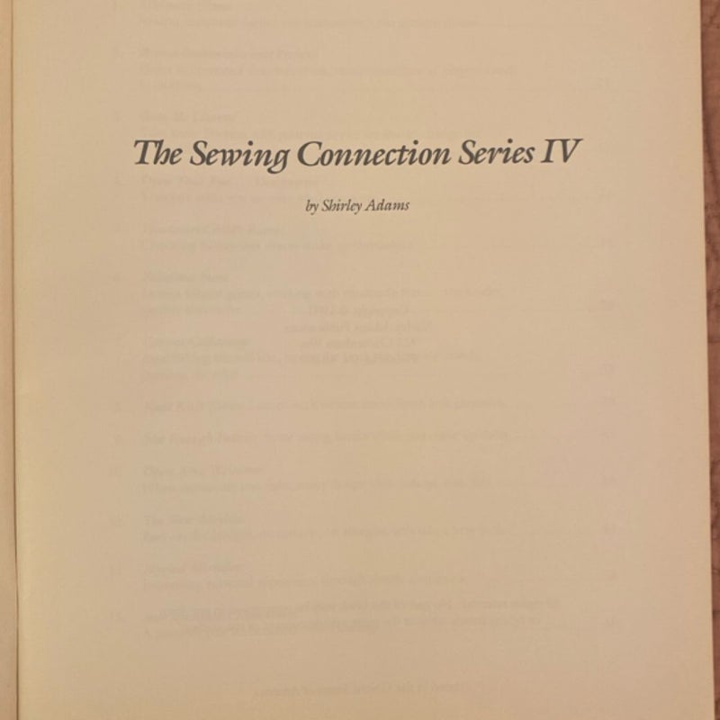 The Sewing Connection IV