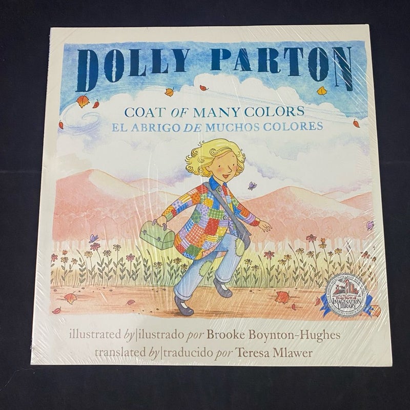 Coat of Many Colors by Dolly Parton Paperback Picture Book NEW Sealed
