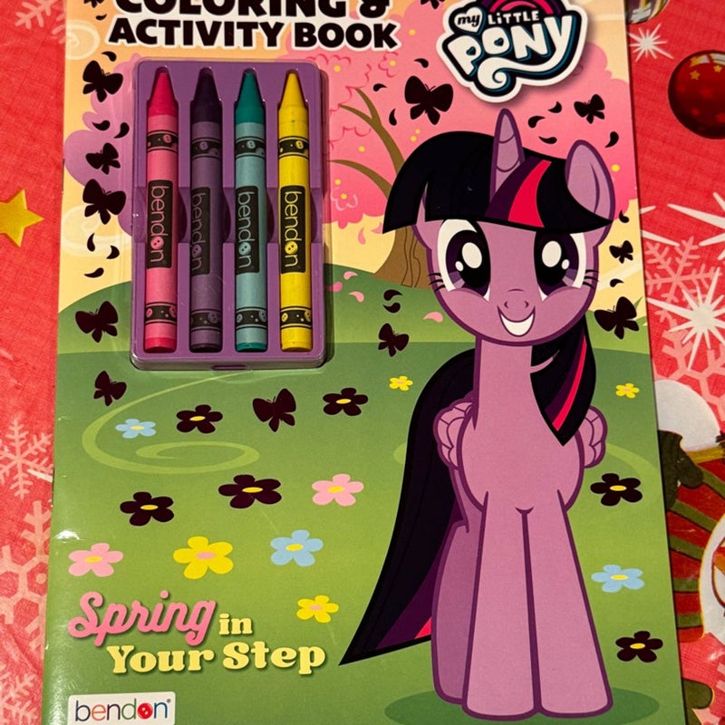 My Little Pony Color & Activity Book with Crayons