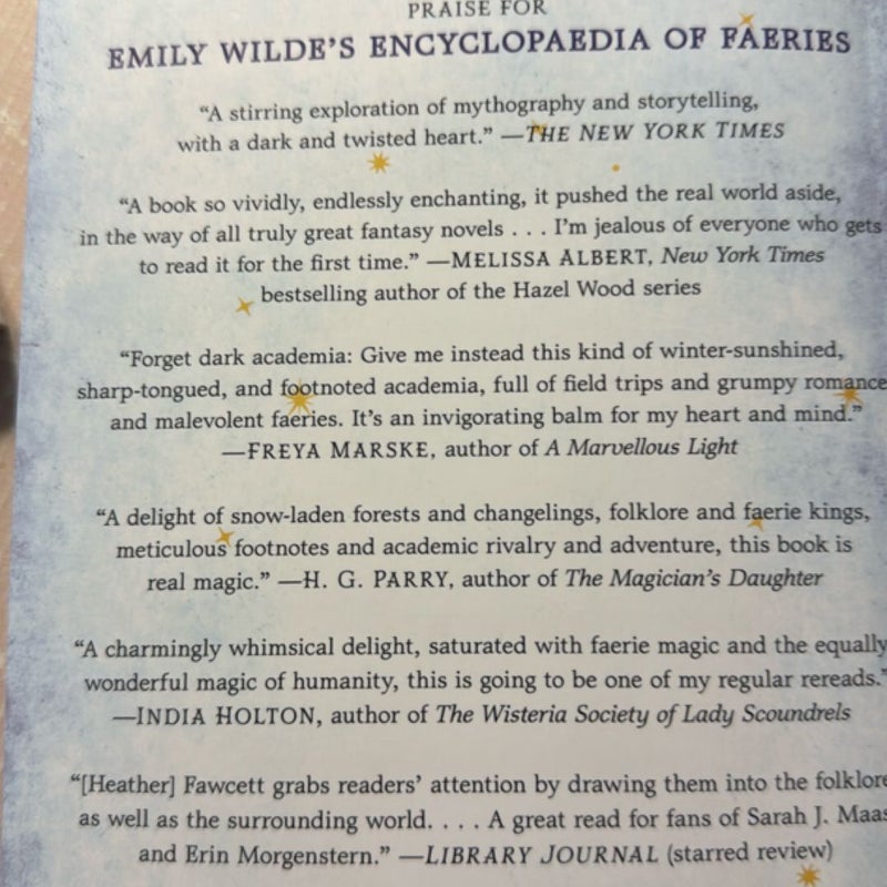 Emily Wilde's Encyclopaedia of Faeries