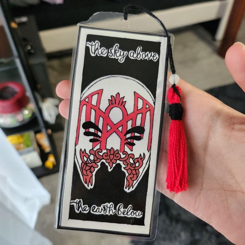 Sleep Token inspired Bookmark