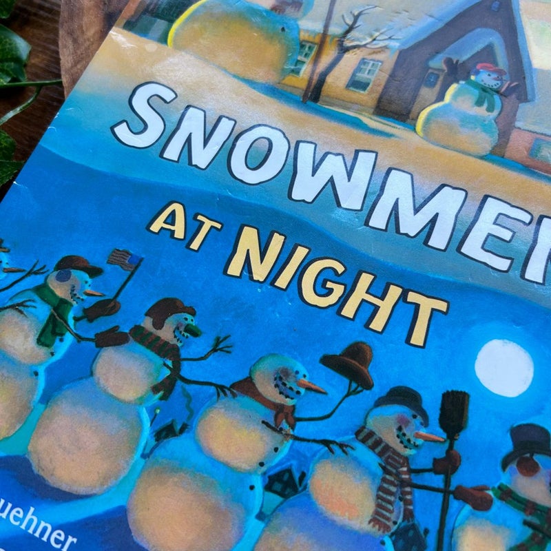 Snowmen at Night