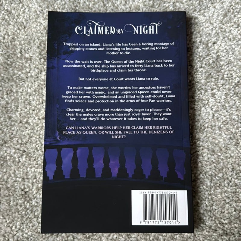 Claimed by Night - signed