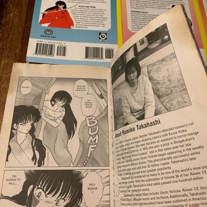 Inuyasha Vol. 1-27 English Manga