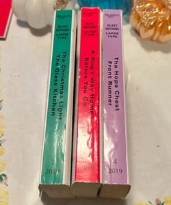 Set (3) of Readers Digest Large Print 2019 Editions 