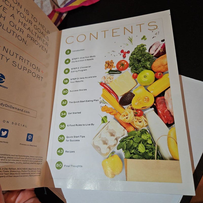 Quick Start Nutrition Guide 