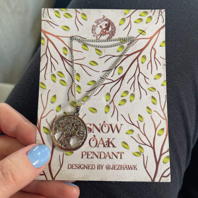 Snow Oak Pendant