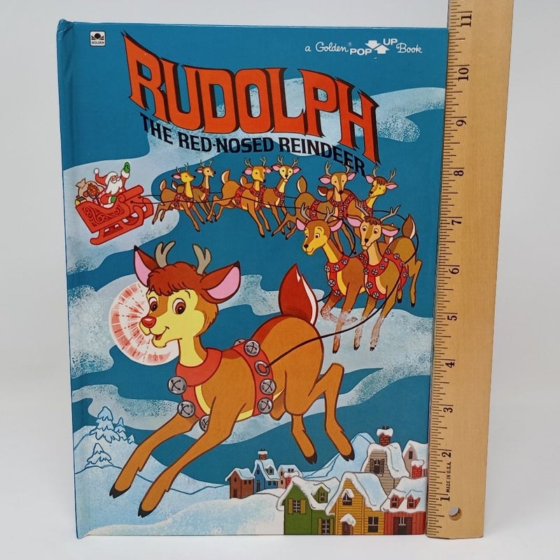 Rudolph the Red Nosed Reindeer Golden Pop-Up book