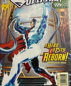 The Adventures of Superman: A Hero and a City Reborn #576 - An Epic Tale of Resilience and Redemption! 