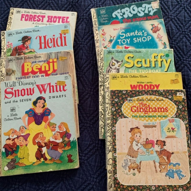 Golden Books-17 books