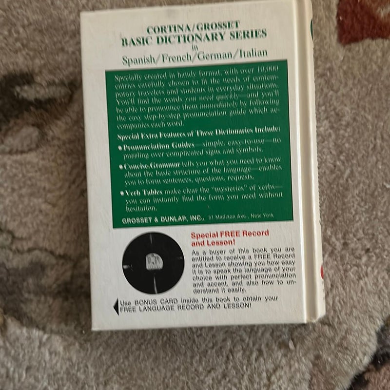 Basic Italian Dictionary 