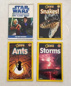 Star Wars & National Geographic Early Readers Bundle- levels 1 & 2 
