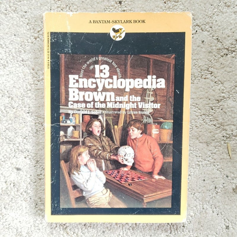 Encyclopedia Brown and the Case of the Midnight Visitor (12th Bantam Skylark Printing, 13)