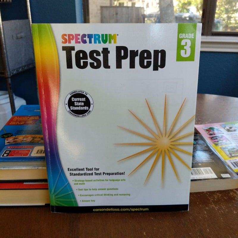 Spectrum Test Prep, Grade 3