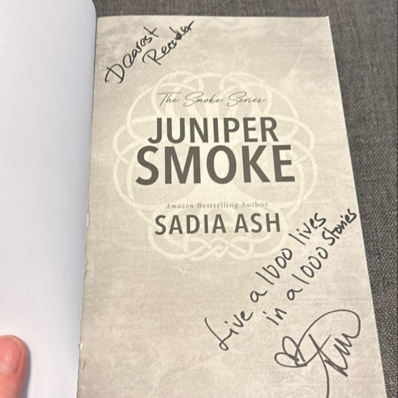 Juniper Smoke (signed)