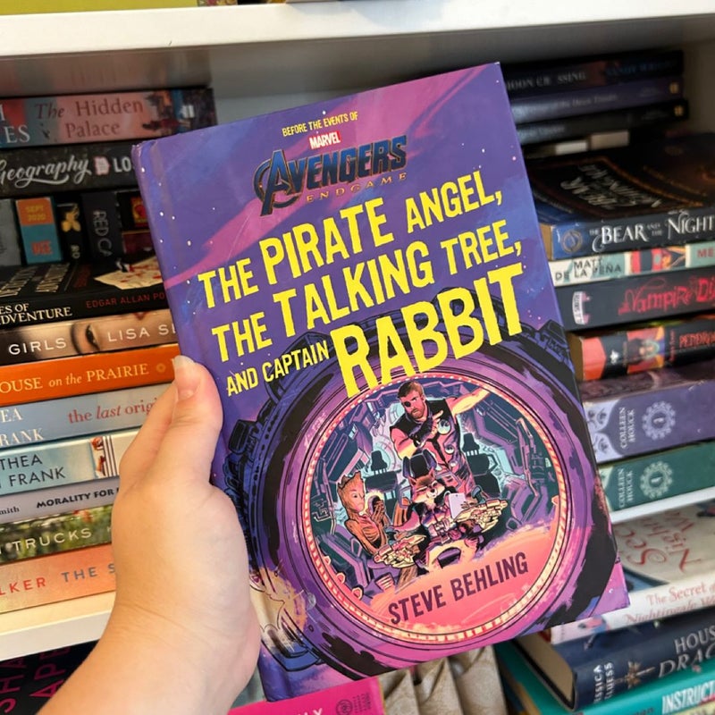 Avengers: Endgame the Pirate Angel, the Talking Tree, and Captain Rabbit